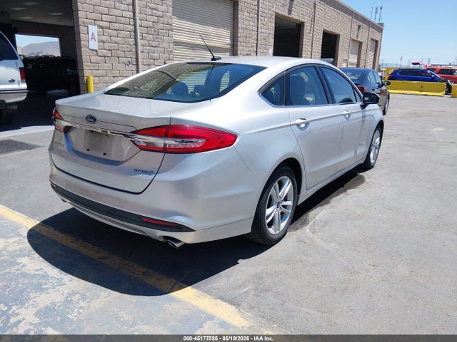 Продажа на аукционе авто 2018 Ford Fusion Hybrid S, vin: 3FA6P0UU9JR271441, номер лота: 45177725