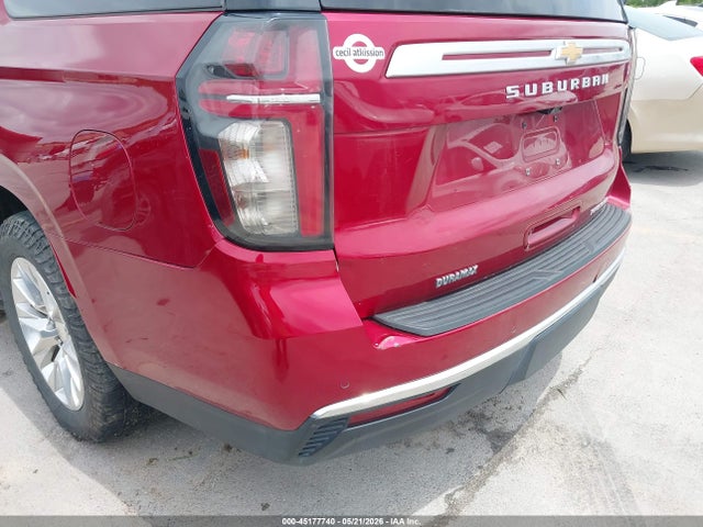 45177740 :رقم المزاد ، 1GNSKFKT9MR322741 vin ، 2021 Chevrolet Suburban 4wd Premier مزاد بيع