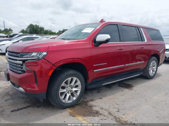 45177740 :رقم المزاد ، 1GNSKFKT9MR322741 vin ، 2021 Chevrolet Suburban 4wd Premier مزاد بيع