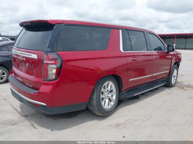 45177740 :رقم المزاد ، 1GNSKFKT9MR322741 vin ، 2021 Chevrolet Suburban 4wd Premier مزاد بيع
