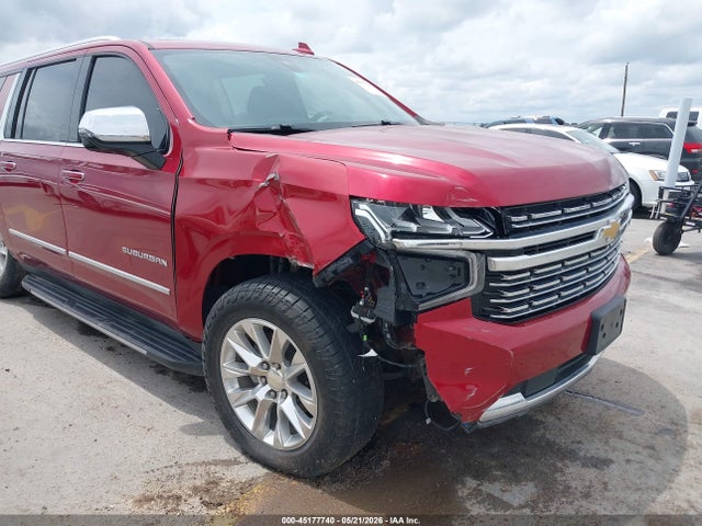 45177740 :رقم المزاد ، 1GNSKFKT9MR322741 vin ، 2021 Chevrolet Suburban 4wd Premier مزاد بيع