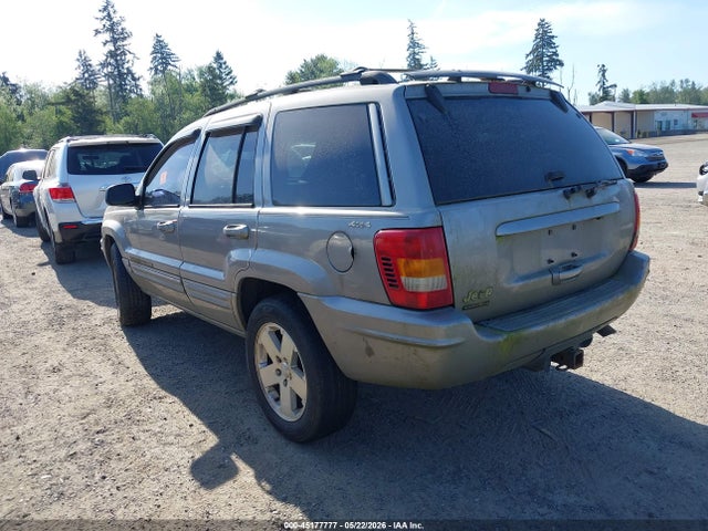 Продаж на аукціоні авто 2001 Jeep Grand Cherokee Limited, vin: 1J4GW58N41C661972, номер лоту: 45177777
