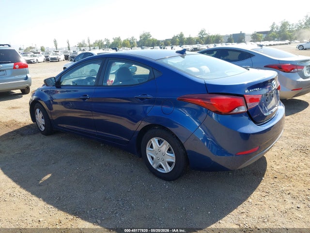 Продаж на аукціоні авто 2016 Hyundai Elantra Se, vin: 5NPDH4AE4GH754172, номер лоту: 45177820