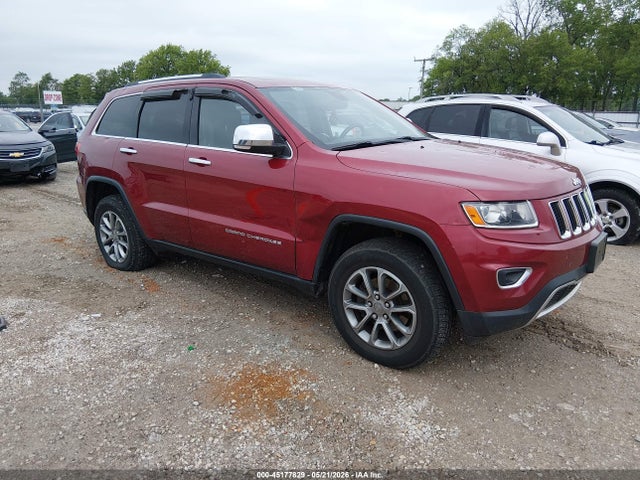 Aukcja sprzedaży 2014 Jeep Grand Cherokee Limited, vin: 1C4RJFBG5EC319398, numer aukcji: 45177829