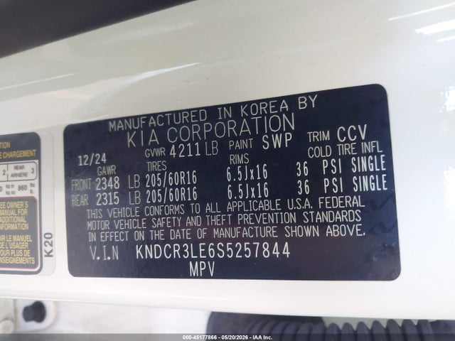 KIA NIRO EX 2025 KNDCR3LE6S5257844 Image 9