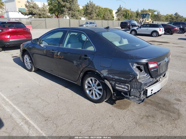 2012 Toyota Camry Hybrid Xle მანქანა იყიდება აუქციონზე, vin: 4T1BD1FKXCU008403, აუქციონის ნომერი: 45177883
