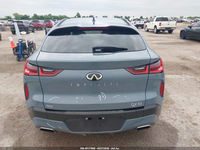 45177955 :رقم المزاد ، 3PCAJ5K37NF104001 vin ، 2022 Infiniti Qx55 Essential Awd مزاد بيع