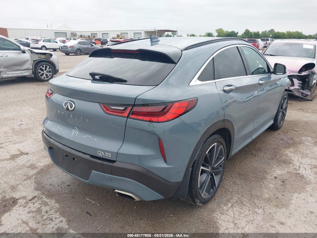 45177955 :رقم المزاد ، 3PCAJ5K37NF104001 vin ، 2022 Infiniti Qx55 Essential Awd مزاد بيع