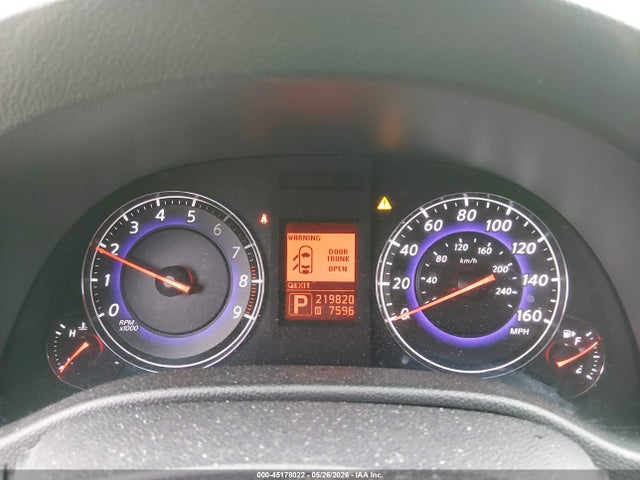 45178022 :رقم المزاد ، JNKBV61E08M208163 vin ، 2008 Infiniti G35 Journey مزاد بيع