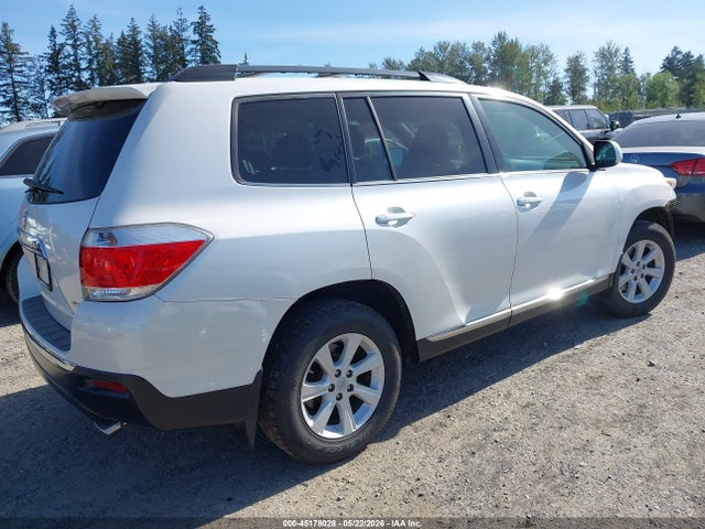 45178028 :رقم المزاد ، 5TDBK3EH6DS183667 vin ، 2013 Toyota Highlander Se V6 مزاد بيع