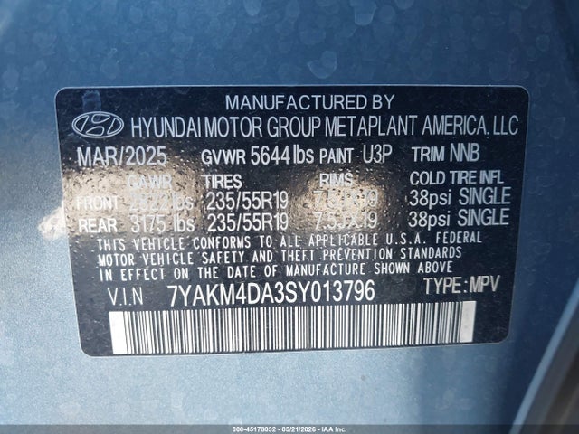 Hyundai IONIQ 5 SE 2025 7YAKM4DA3SY013796 Image 9