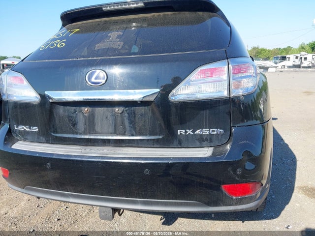2010 Lexus Rx 450h მანქანა იყიდება აუქციონზე, vin: JTJBC1BA6A2009784, აუქციონის ნომერი: 45178136