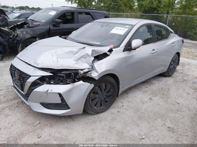45178147 :رقم المزاد ، 3N1AB8BVXMY305753 vin ، 2021 Nissan Sentra S Xtronic Cvt مزاد بيع