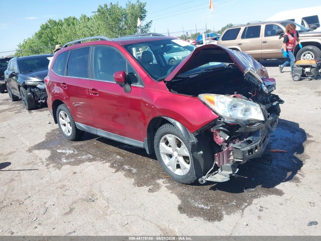 2014 Subaru Forester 2.5i Limited მანქანა იყიდება აუქციონზე, vin: JF2SJAJCXEH453993, აუქციონის ნომერი: 45178150