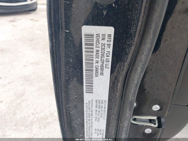 Продажа на аукционе авто 2023 Dodge Charger Scat Pack, vin: 2C3CDXGJ2PH699182, номер лота: 45178174