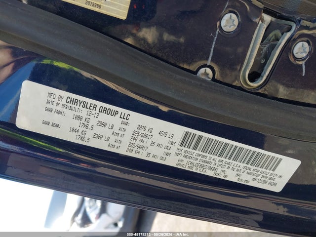 Auction sale of the 2014 Jeep Compass Latitude, vin: 1C4NJDEB8ED706881, lot number: 45178213