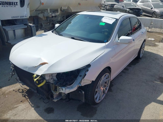 Продажа на аукционе авто 2015 Honda Accord Hybrid Touring, vin: 1HGCR6F75FA000073, номер лота: 45178217