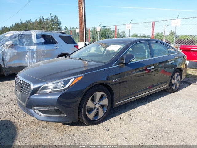 2017 Hyundai Sonata Hybrid Limited მანქანა იყიდება აუქციონზე, vin: KMHE34L31HA077231, აუქციონის ნომერი: 45178255