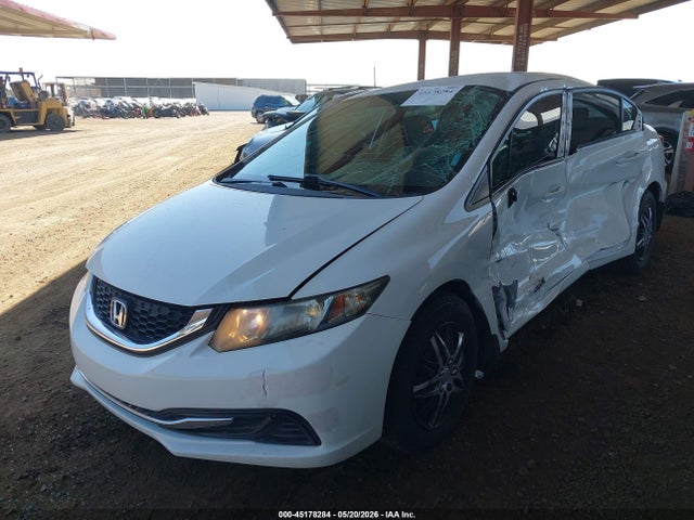 45178284 :رقم المزاد ، 19XFB2F52DE088999 vin ، 2013 Honda Civic Lx مزاد بيع