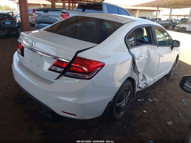 45178284 :رقم المزاد ، 19XFB2F52DE088999 vin ، 2013 Honda Civic Lx مزاد بيع