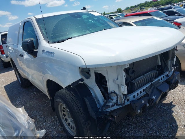 Auction sale of the 2023 Chevrolet Silverado 1500 2wd  Standard Bed Wt, vin: 3GCNAAEK0PG335770, lot number: 45178318