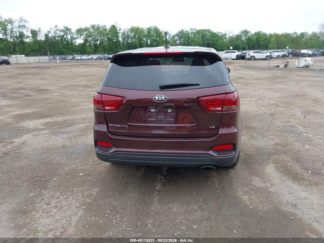 45178323 :رقم المزاد ، 5XYPG4A5XKG440364 vin ، 2019 Kia Sorento 3.3l Lx مزاد بيع