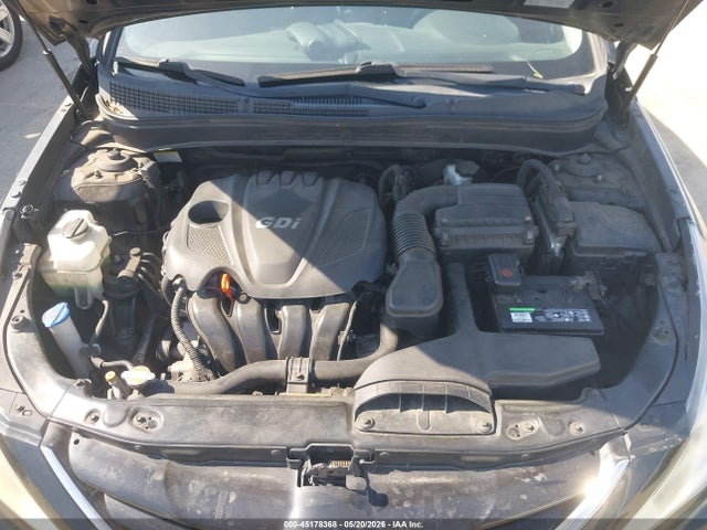 2012 Hyundai Sonata Gls მანქანა იყიდება აუქციონზე, vin: 5NPEB4AC2CH383012, აუქციონის ნომერი: 45178368