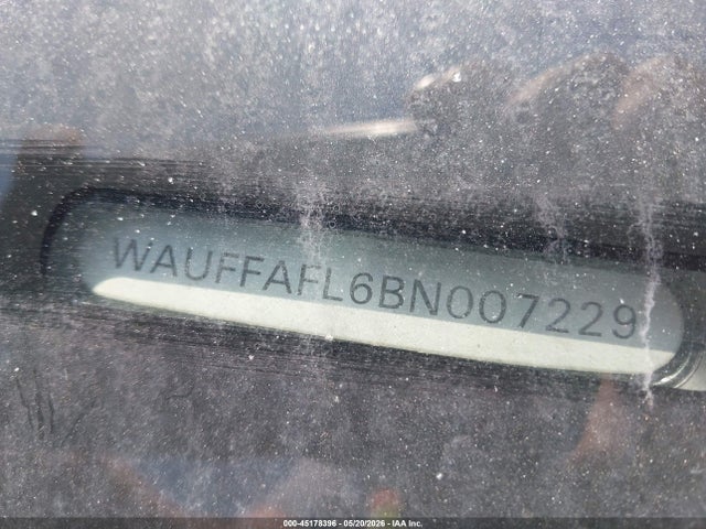 45178396 :رقم المزاد ، WAUFFAFL6BN007229 vin ، 2011 Audi A4 2.0t Premium مزاد بيع