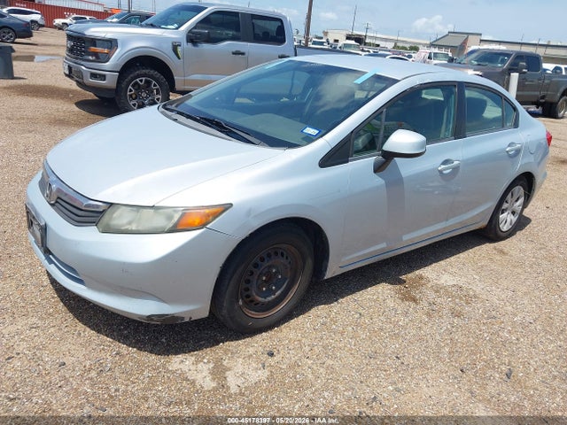 Продаж на аукціоні авто 2012 Honda Civic Lx, vin: 2HGFB2F52CH555844, номер лоту: 45178397