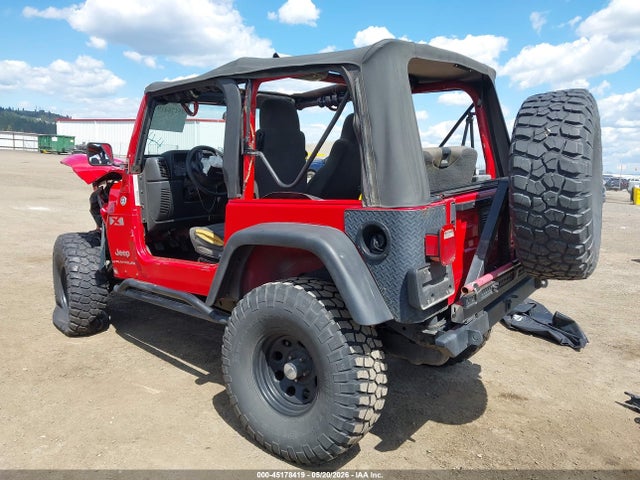 2006 Jeep Wrangler X მანქანა იყიდება აუქციონზე, vin: 1J4FA39S06P749436, აუქციონის ნომერი: 45178419