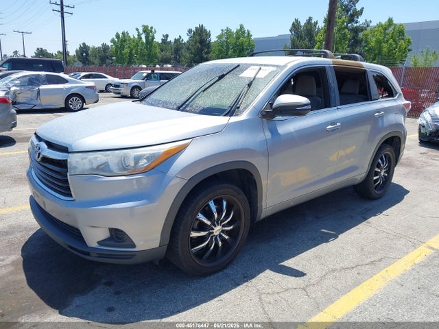 Продажа на аукционе авто 2015 Toyota Highlander Le V6, vin: 5TDZKRFH0FS051748, номер лота: 45178447