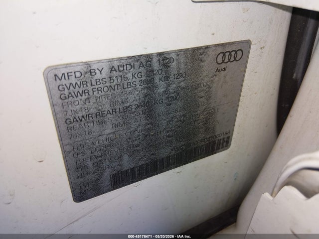 WA1AUCF34M1060188 Audi Q3 Premium 40 Tfsi Quattro Tiptronic