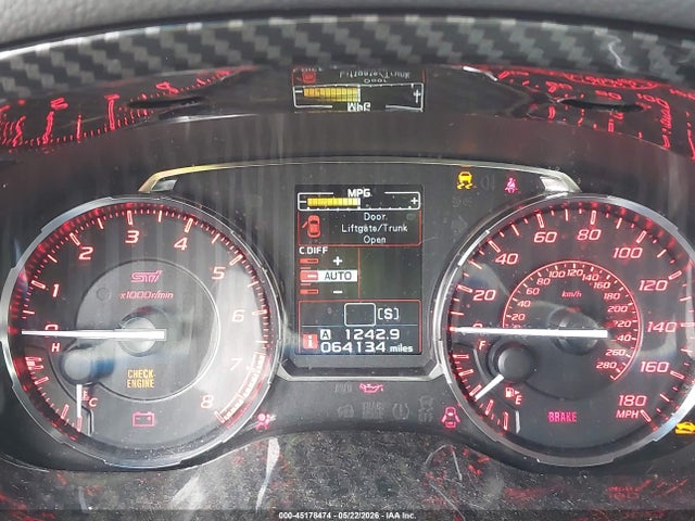 Subaru Wrx Sti 2015 JF1VA2L69F9833711 Image 7