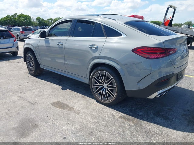 Aukcja sprzedaży 2025 Mercedes-benz Amg Gle 53 Coupe 4matic+, vin: 4JGFD6BB5SB409825, numer aukcji: 45178481
