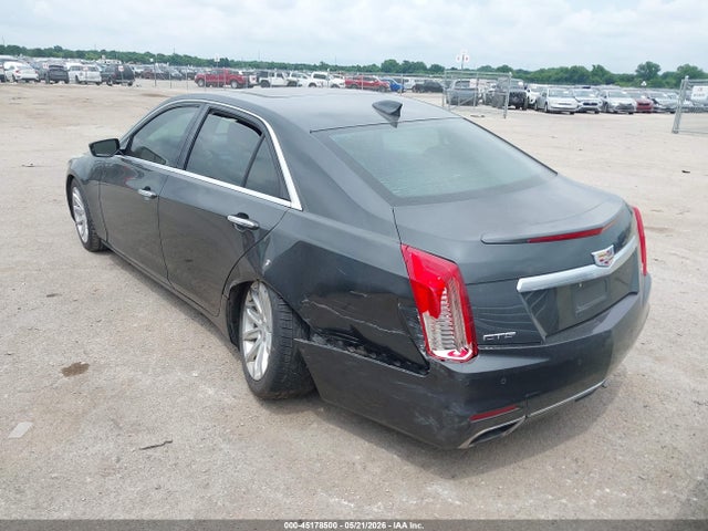 2015 Cadillac Cts Standard მანქანა იყიდება აუქციონზე, vin: 1G6AP5SX7F0131168, აუქციონის ნომერი: 45178500