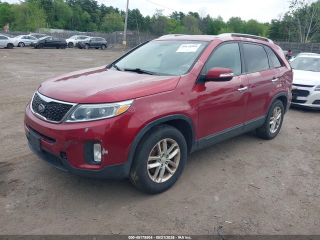 45178504 :رقم المزاد ، 5XYKTDA6XEG497358 vin ، 2014 Kia Sorento Lx مزاد بيع