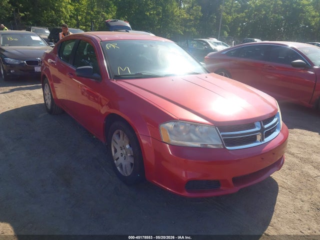 45178553 :رقم المزاد ، 1C3CDZAB3DN621543 vin ، 2013 Dodge Avenger Se مزاد بيع