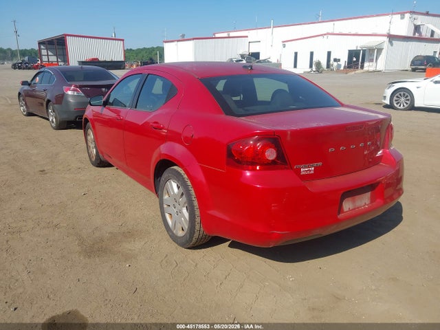 45178553 :رقم المزاد ، 1C3CDZAB3DN621543 vin ، 2013 Dodge Avenger Se مزاد بيع