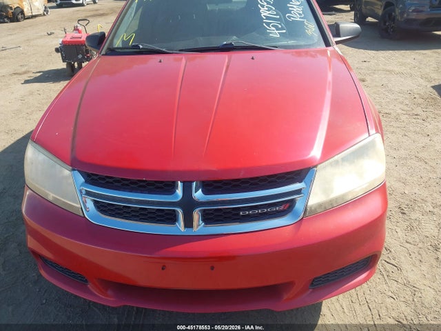 45178553 :رقم المزاد ، 1C3CDZAB3DN621543 vin ، 2013 Dodge Avenger Se مزاد بيع