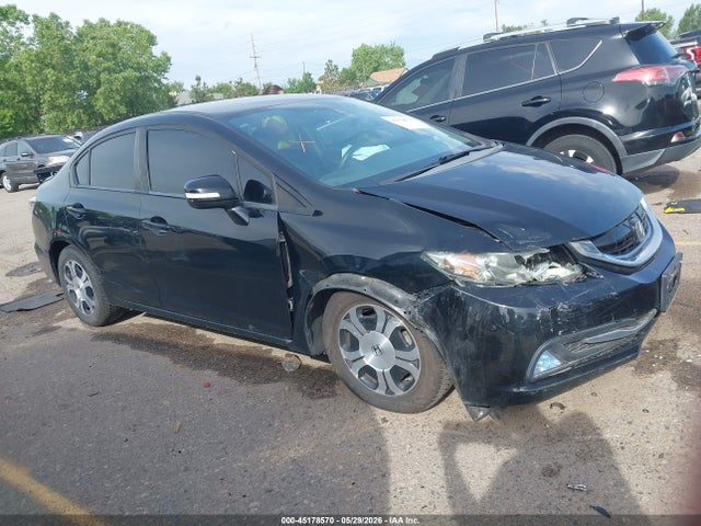2013 Honda Civic Hybrid მანქანა იყიდება აუქციონზე, vin: 19XFB4F20DE000470, აუქციონის ნომერი: 45178570