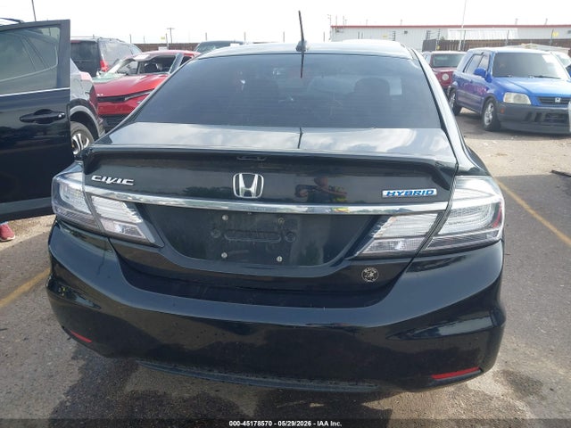 2013 Honda Civic Hybrid მანქანა იყიდება აუქციონზე, vin: 19XFB4F20DE000470, აუქციონის ნომერი: 45178570