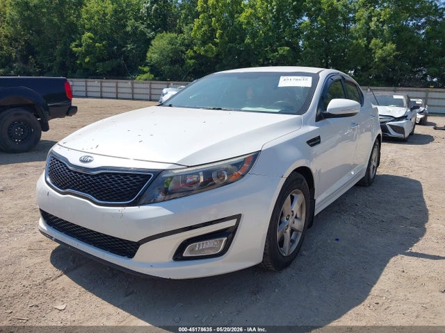 45178635 :رقم المزاد ، KNAGM4A77F5648370 vin ، 2015 Kia Optima Lx مزاد بيع