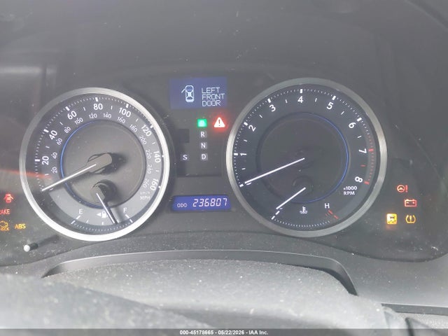 Продажа на аукционе авто 2011 Lexus Is 250, vin: JTHBF5C28B5143204, номер лота: 45178665
