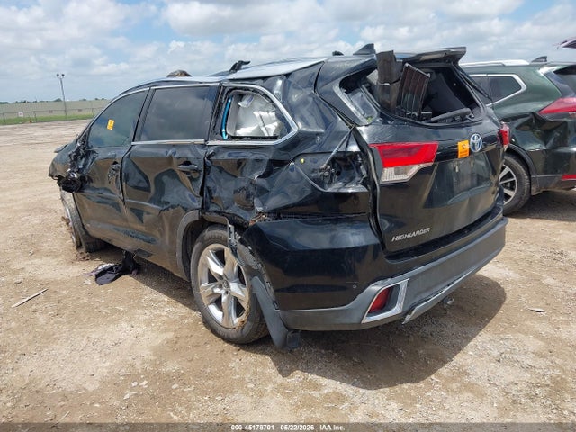 2018 Toyota Highlander Hybrid Limited მანქანა იყიდება აუქციონზე, vin: 5TDDGRFH4JS042975, აუქციონის ნომერი: 45178701