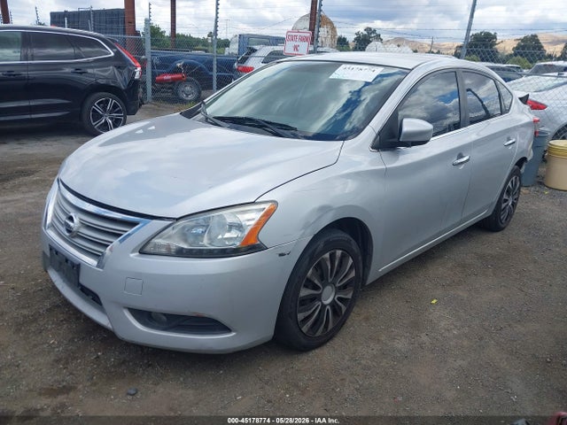 2013 Nissan Sentra Sv მანქანა იყიდება აუქციონზე, vin: 3N1AB7AP0DL691478, აუქციონის ნომერი: 45178774
