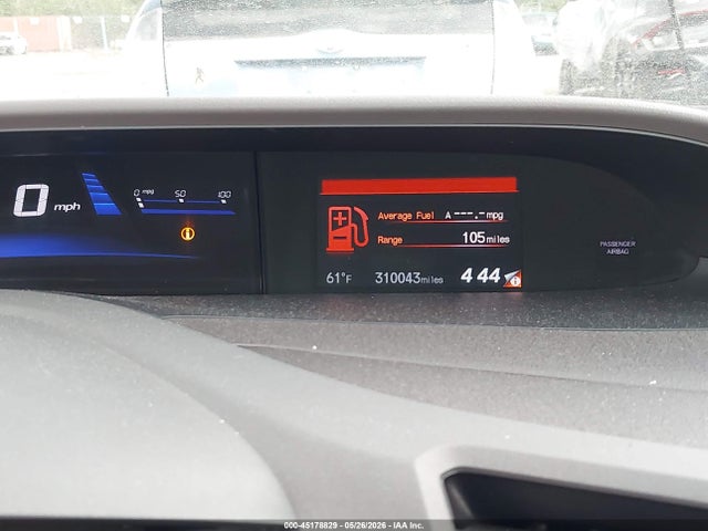 2012 Honda Civic Hybrid მანქანა იყიდება აუქციონზე, vin: JHMFB4F33CS010395, აუქციონის ნომერი: 45178829