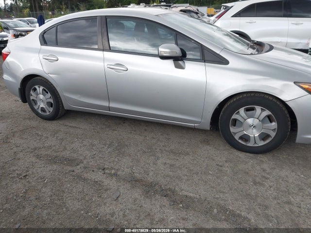 2012 Honda Civic Hybrid მანქანა იყიდება აუქციონზე, vin: JHMFB4F33CS010395, აუქციონის ნომერი: 45178829