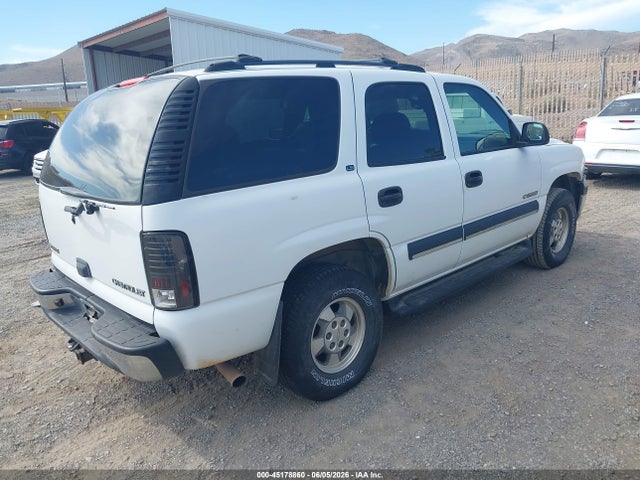2002 Chevrolet Tahoe Ls მანქანა იყიდება აუქციონზე, vin: 1GNEK13Z82J292324, აუქციონის ნომერი: 45178860
