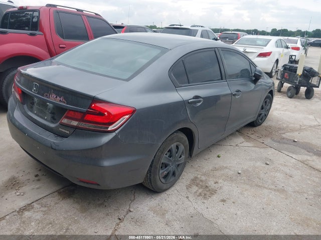 2013 Honda Civic Lx მანქანა იყიდება აუქციონზე, vin: 19XFB2F58DE033747, აუქციონის ნომერი: 45178901