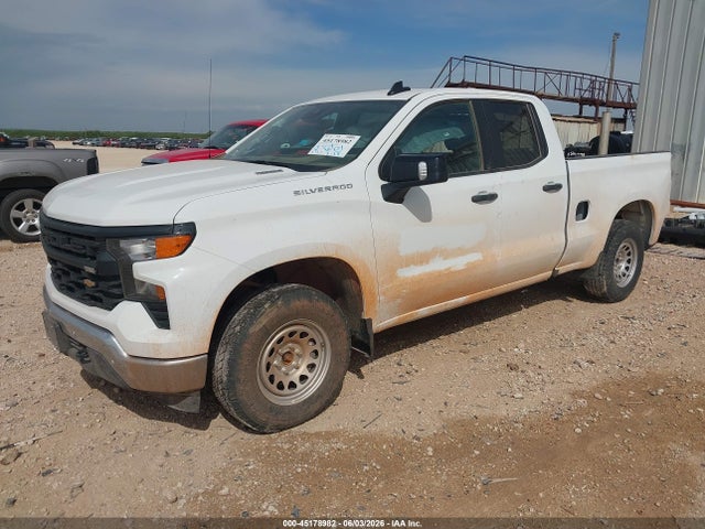 45178982 :رقم المزاد ، 1GCRKAEK2SZ282853 vin ، 2025 Chevrolet Silverado 1500 4wd  Standard Bed Wt مزاد بيع